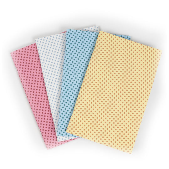 Polka Dot Notebooks 4-Pack